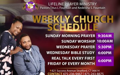 Weekly Church Schedule